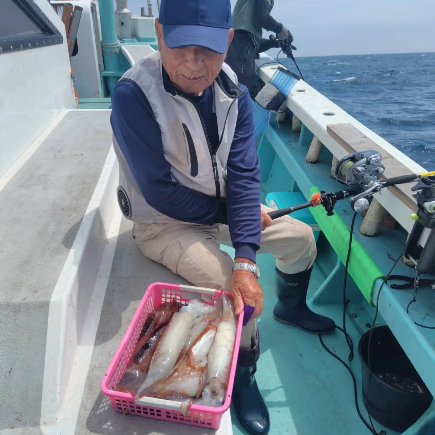 スルメイカ釣り