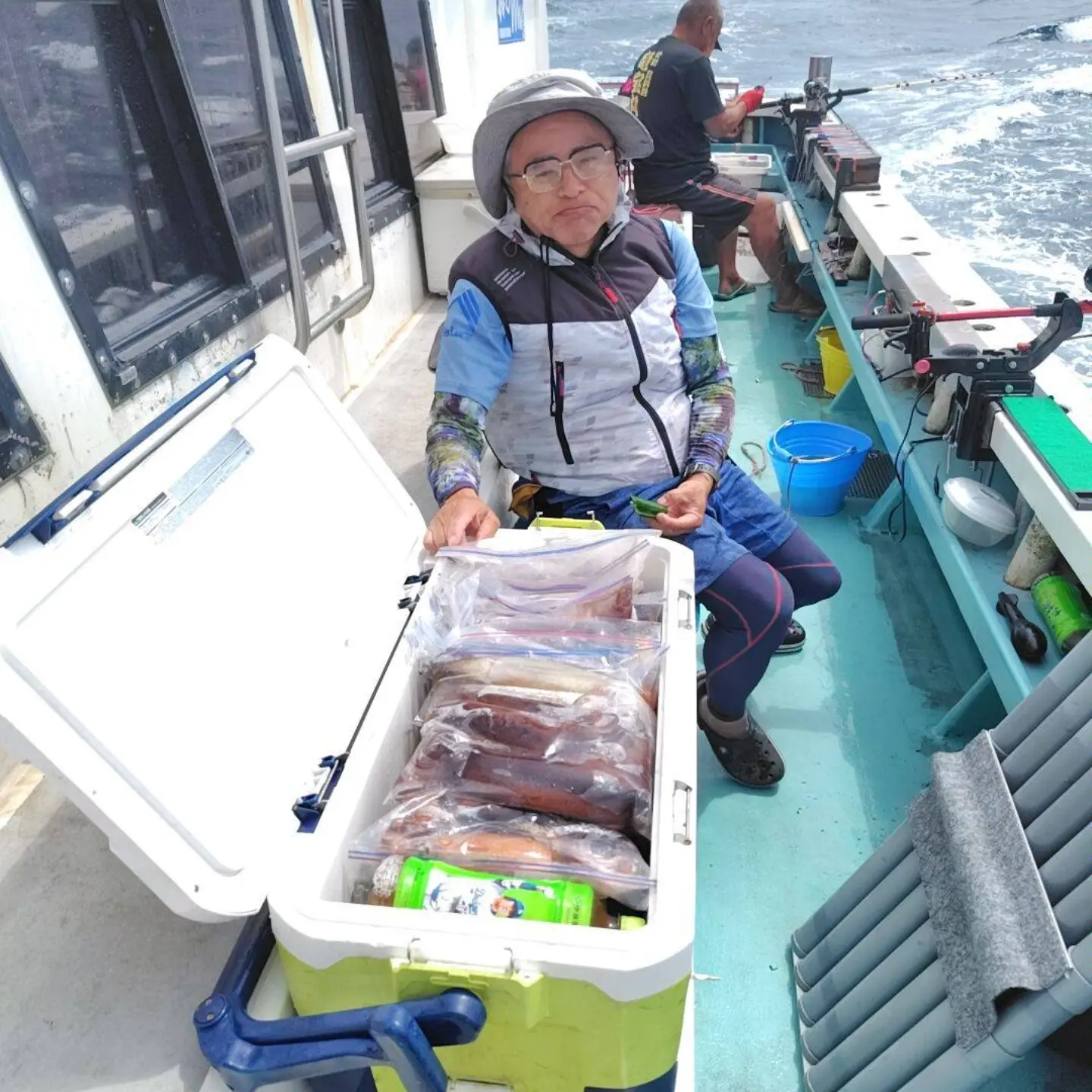 スルメイカ釣り