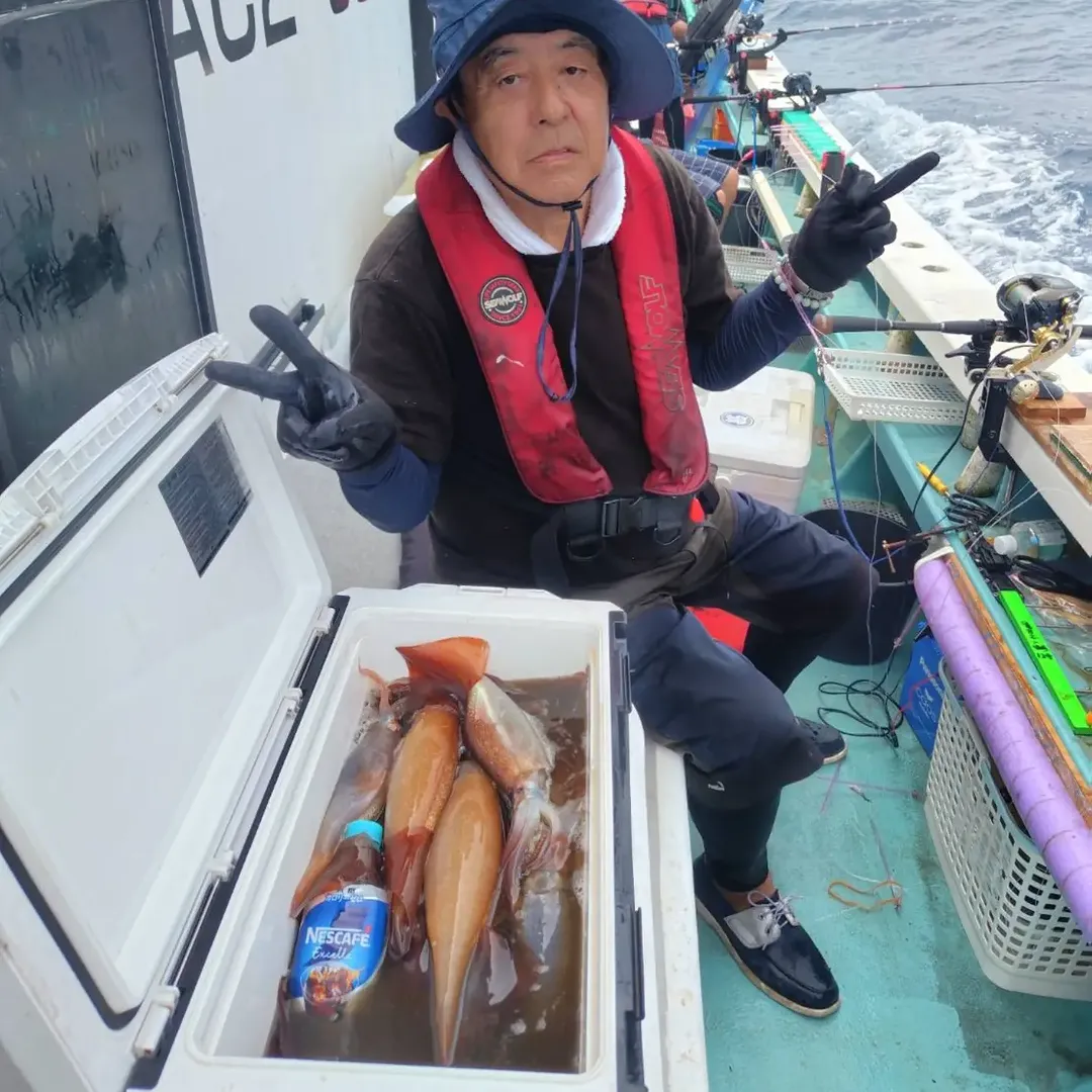 スルメイカ釣り