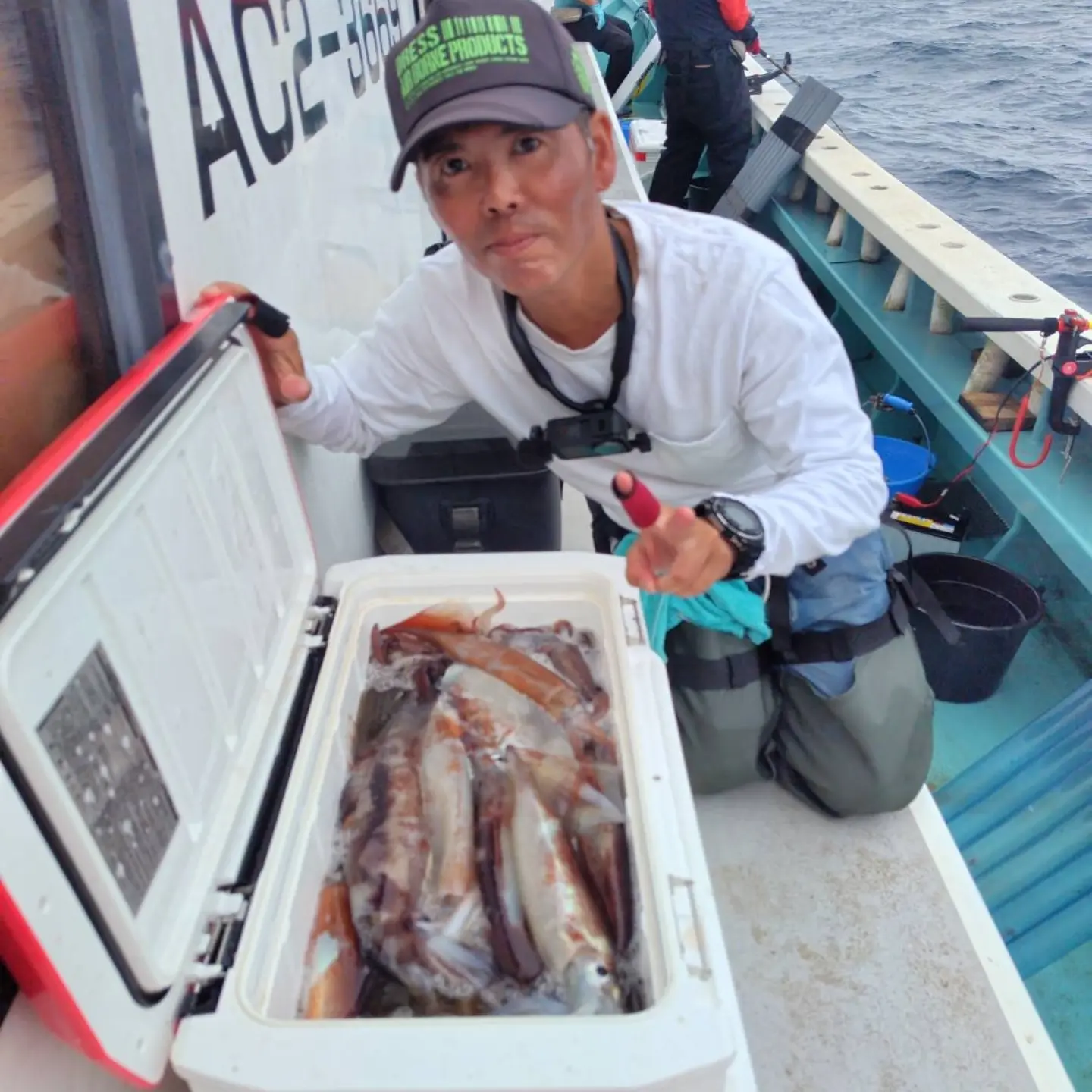 スルメイカ釣り